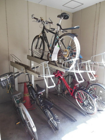 Other common areas. Is a bicycle parking lot