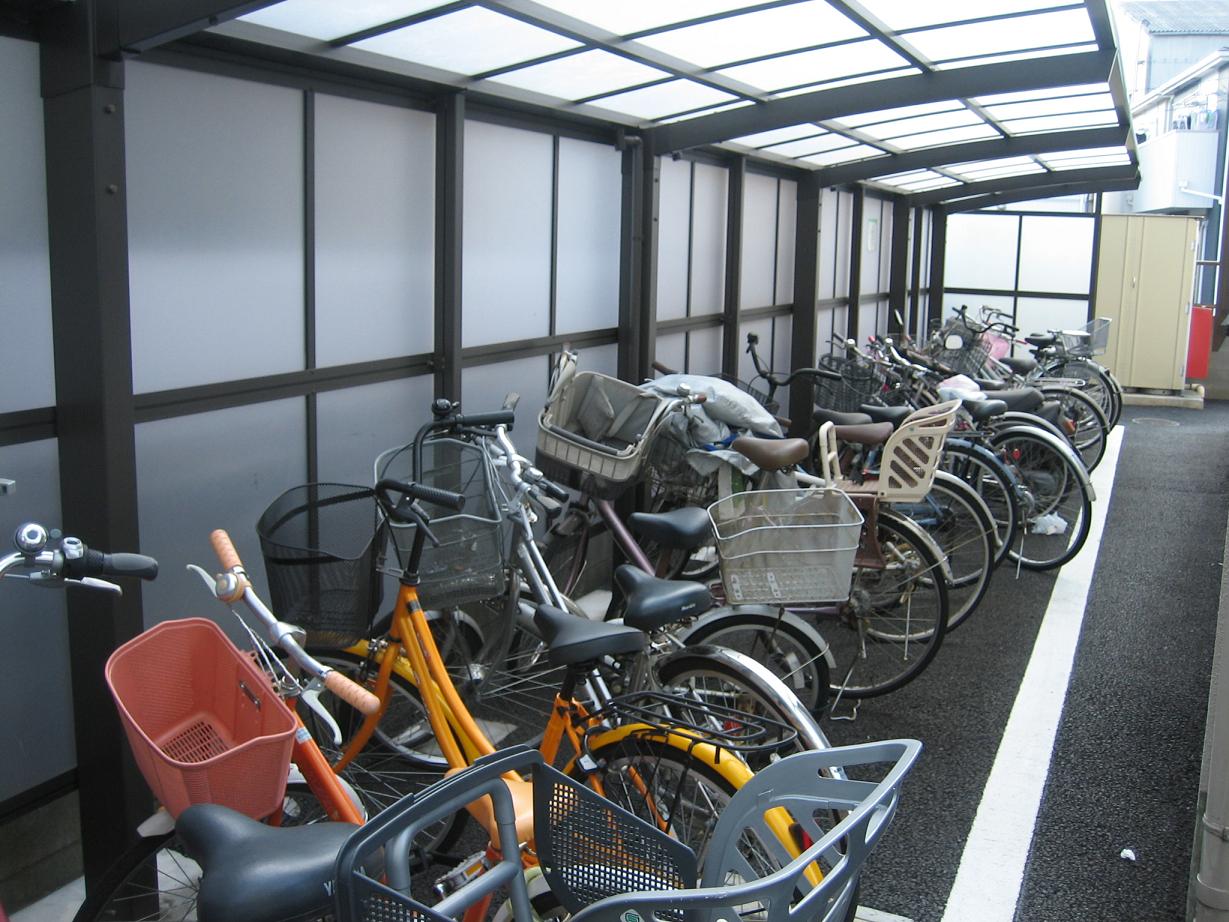 Other common areas. Bicycle-parking space