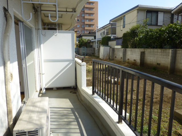 Balcony. It is a spacious balcony.