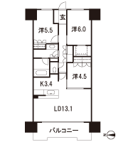 Floor: 3LDK + WIC, the occupied area: 73.78 sq m, Price: 30,900,000 yen ~ 31,800,000 yen, now on sale