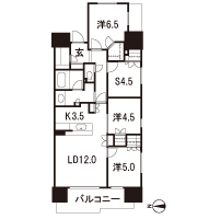 Floor: 3LDK + S + WIC + SIC, the occupied area: 83.19 sq m, Price: 32,900,000 yen, now on sale