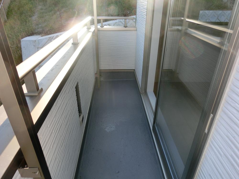 Balcony. It is a south-facing balcony.