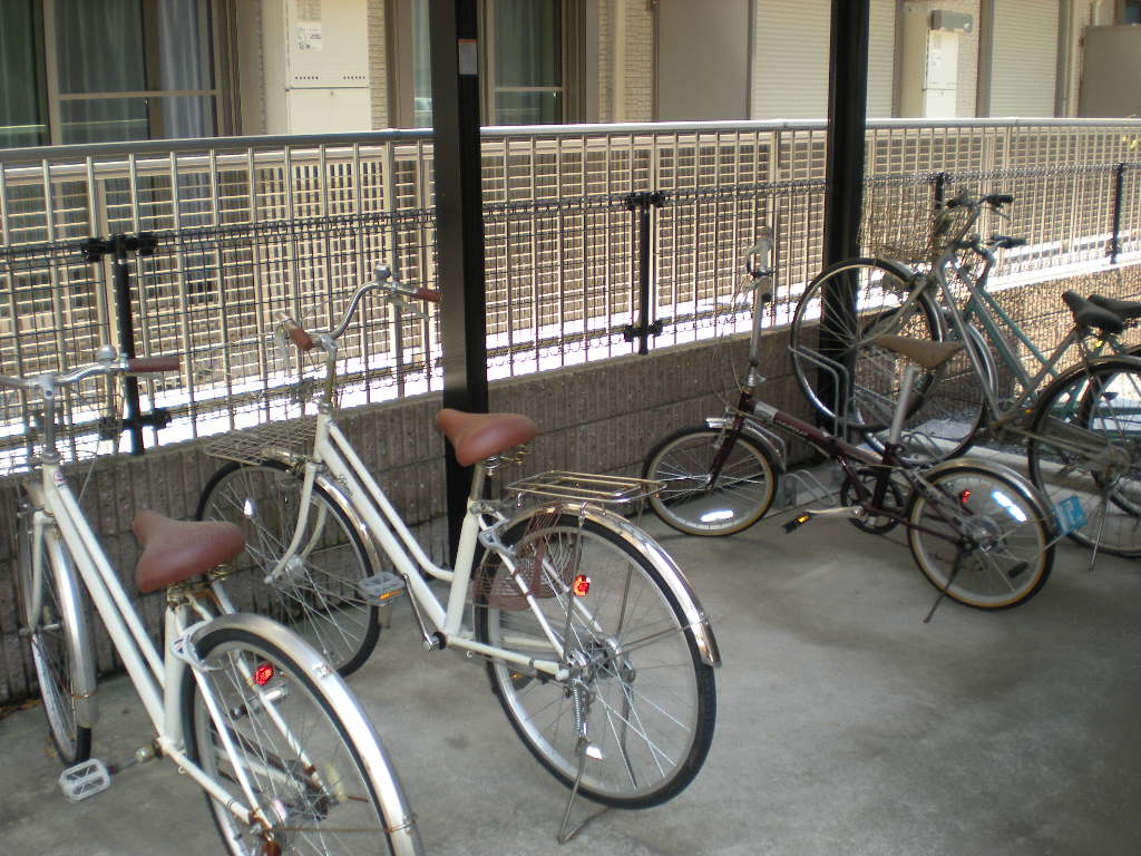 Other common areas. Is a bicycle parking lot. 
