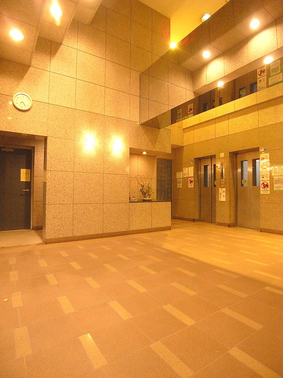 lobby. Entrance Hall of the two-layer blow