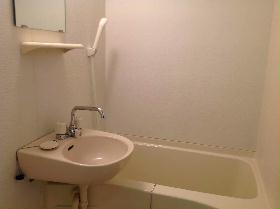 Bath. bath With bathroom dryer
