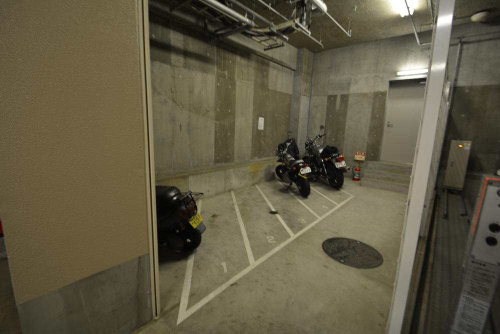 Other common areas. Common areas Motorcycle Parking