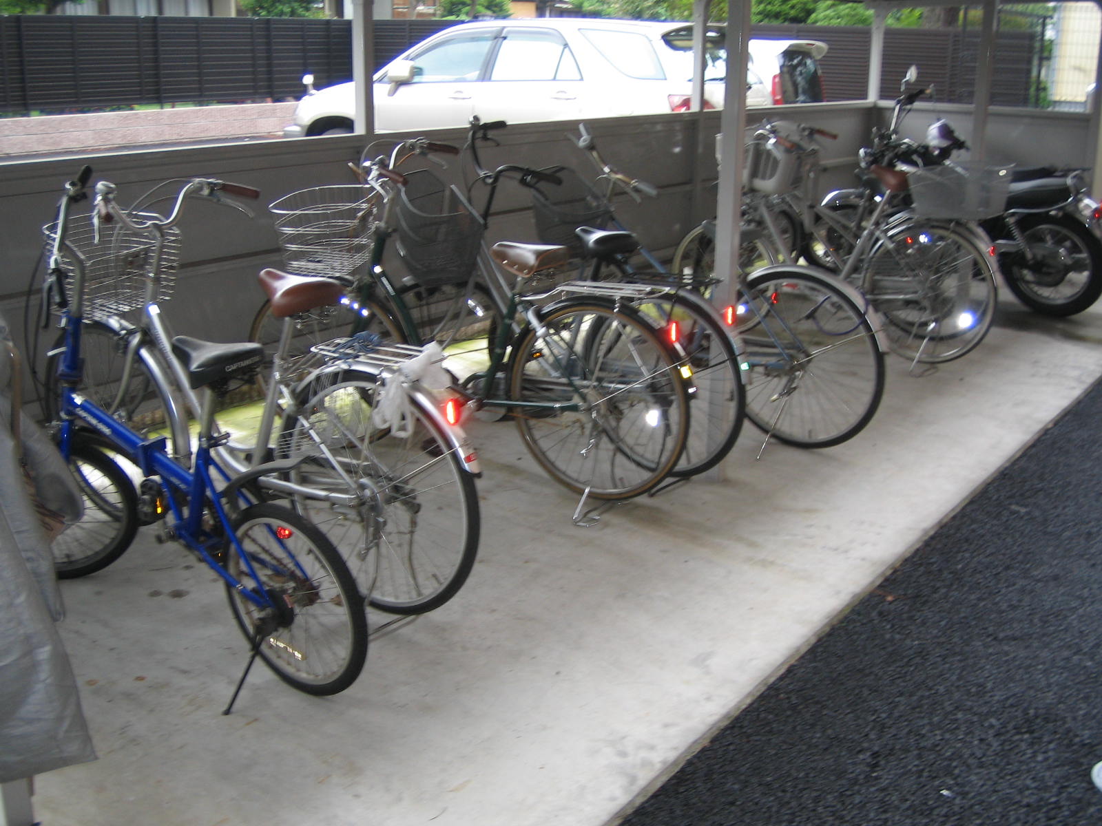 Other common areas. Bicycle-parking space