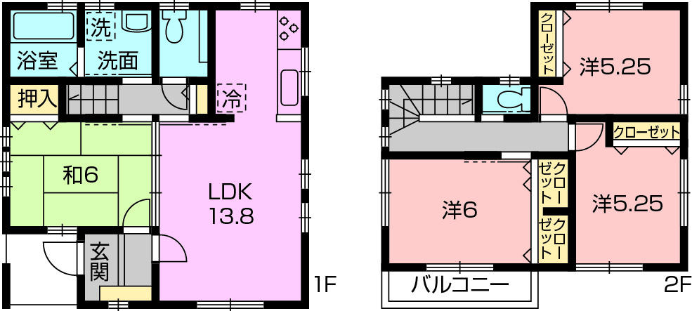 Building plan example (floor plan). Building plan example: building area 89.26 sq m Building tsubo 525,000 yen (tax included)