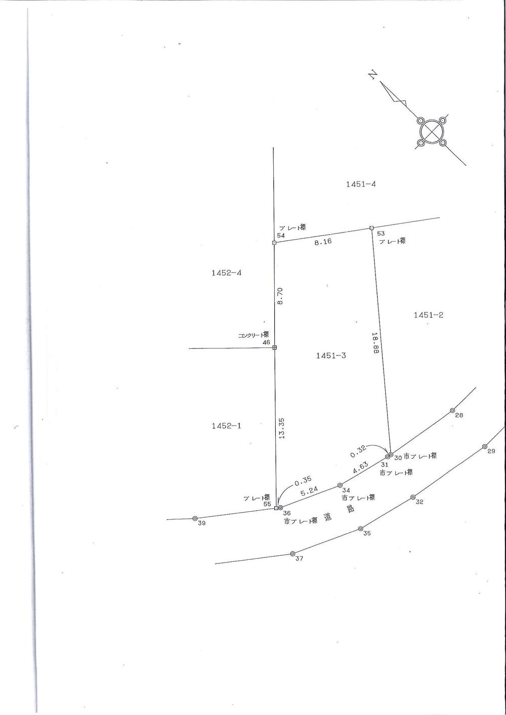 Compartment figure. Land price 19.6 million yen, Land area 185.2 sq m