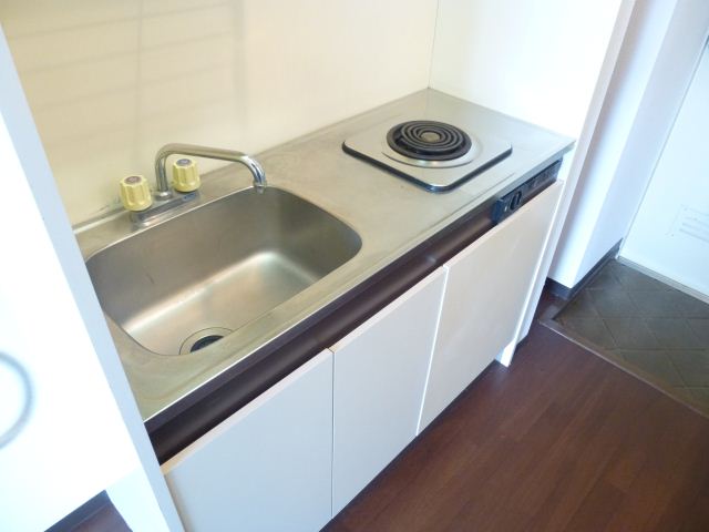 Kitchen. ◇ equipped with convenient mini-kitchen to living alone ◇