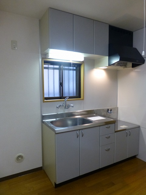 Kitchen. It is large and easy-to-use kitchen. 