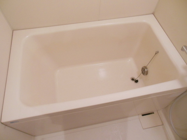 Bath. Deep is a spacious bathtub