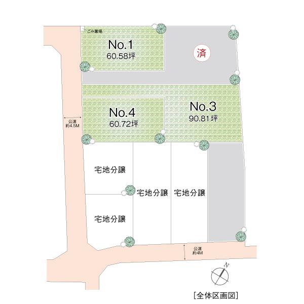 Compartment figure. 20.8 million yen, 4LDK, Land area 200.76 sq m , Building area 92.32 sq m