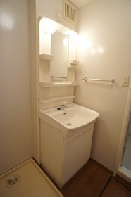 Washroom. Dressing room (independent washbasin already installed)