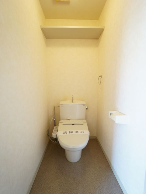 Toilet. It was fitted with a thermal cleaning toilet seat to the new!