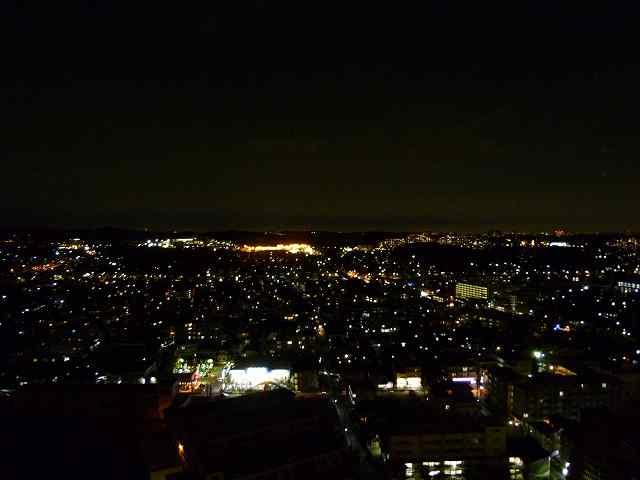 View photos from the dwelling unit. Night view from the site (December 2013) Shooting
