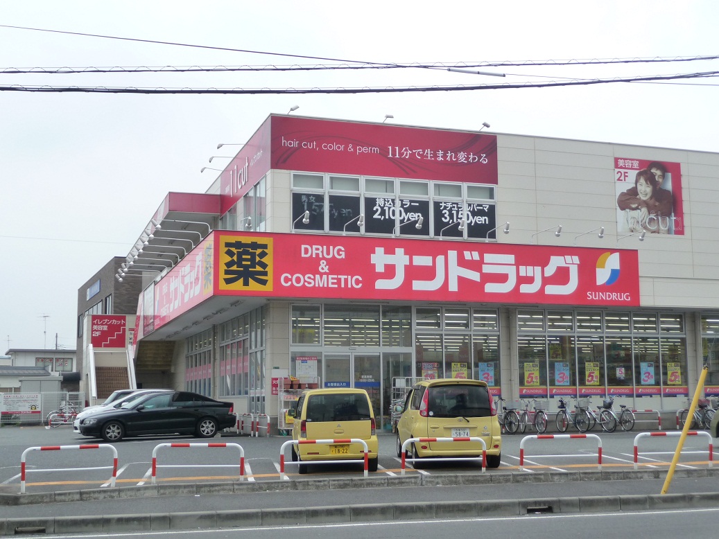 Dorakkusutoa. San drag Shiroyama shop 272m until (drugstore)