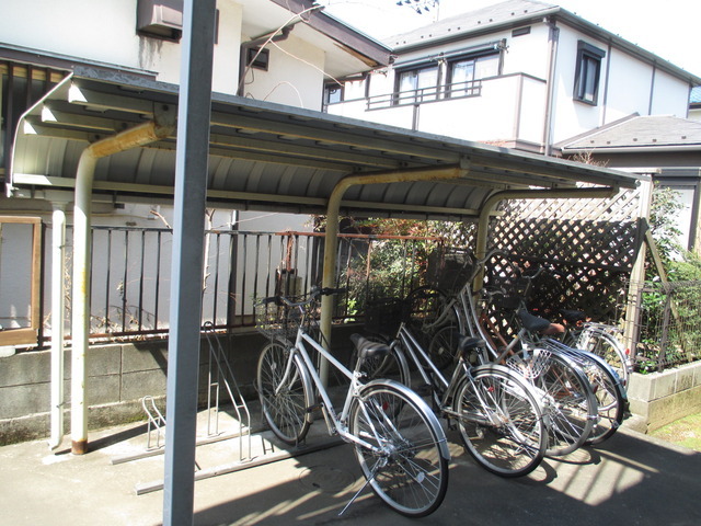 Other common areas. Is a bicycle parking lot