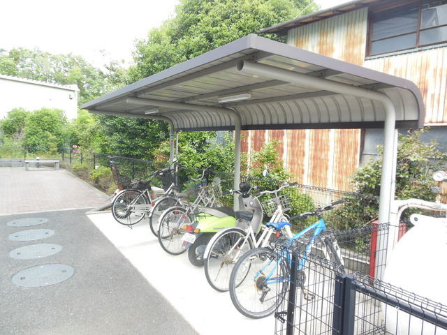 Other common areas. Is a bicycle parking lot