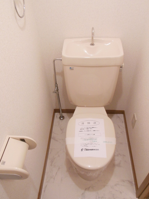 Toilet. It will be in the toilet of photo