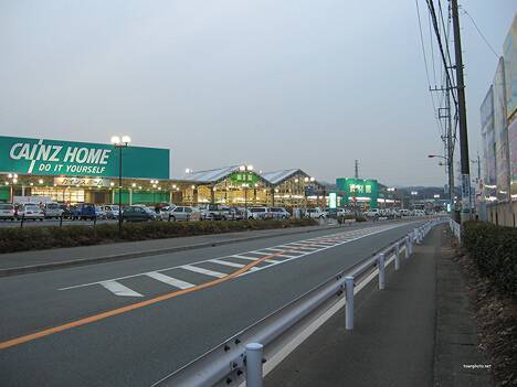 Home center. Cain Home Shiroyama store up (home improvement) 1100m
