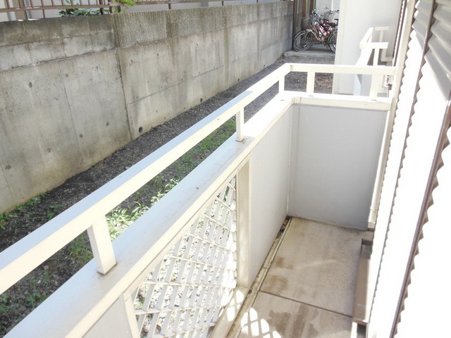 Balcony. Balconies offer Japanese-style part