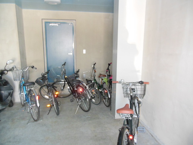 Other common areas. Is a bicycle parking lot