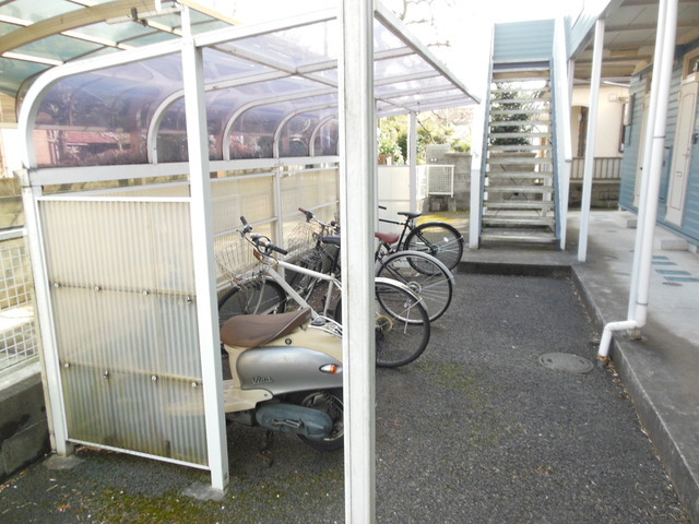 Other common areas. Is a bicycle parking lot