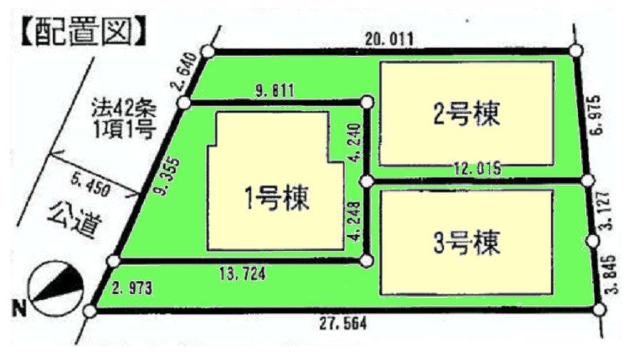The entire compartment Figure. layout drawing