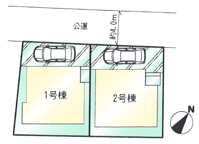 Compartment figure. 33,800,000 yen, 3LDK, Land area 84.62 sq m , Building area 77.84 sq m