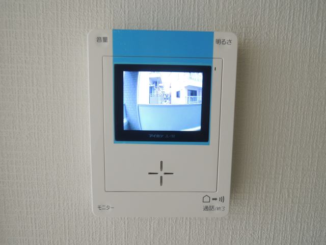 Security. TV monitor with phone