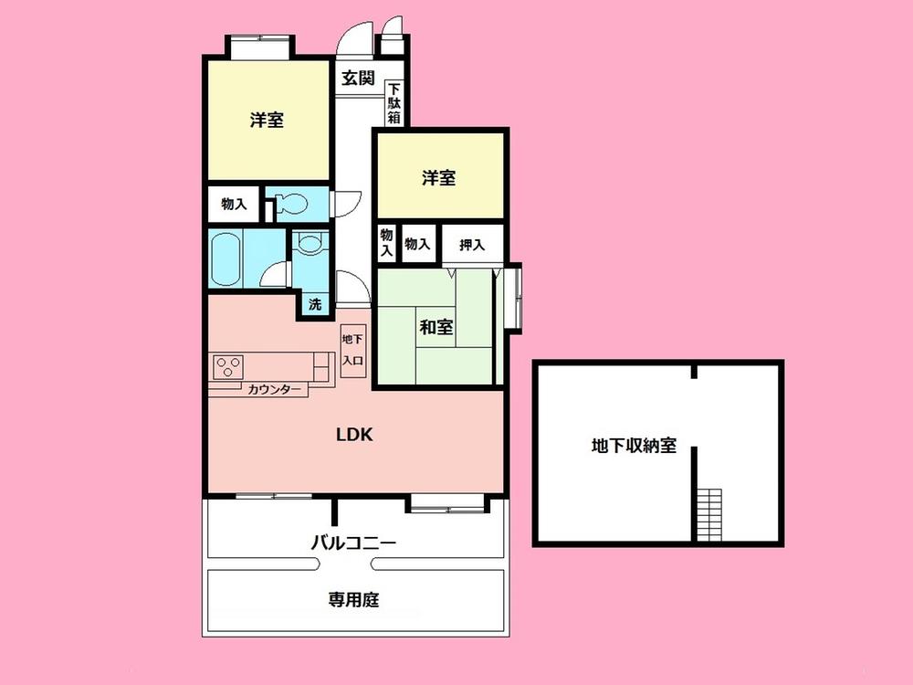 Floor plan. 3LDK + S (storeroom), Price 14.8 million yen, Occupied area 80.02 sq m