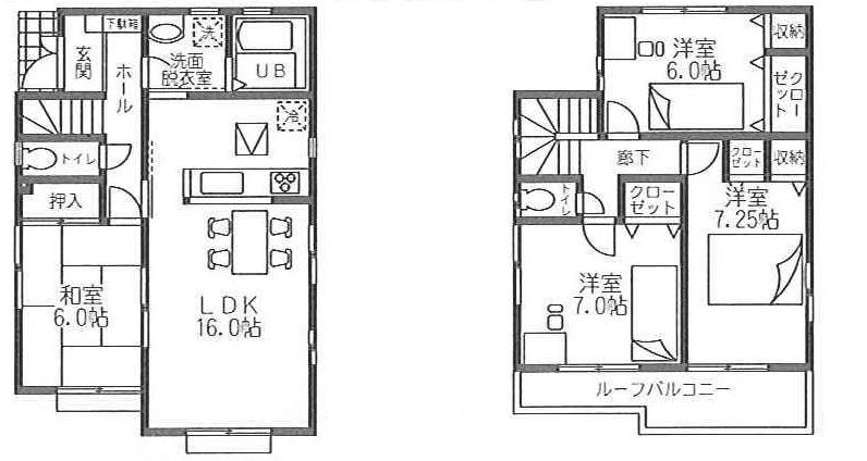 Floor plan. (1 Building), Price 26,800,000 yen, 4LDK, Land area 111.98 sq m , Building area 99.78 sq m