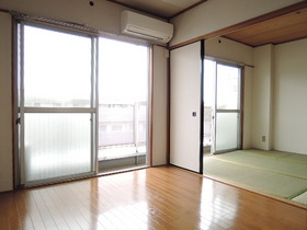 Living and room. Japanese-style from Western-style