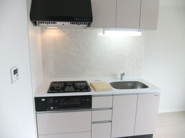 Kitchen. Gas is a 3-neck system Kitchen