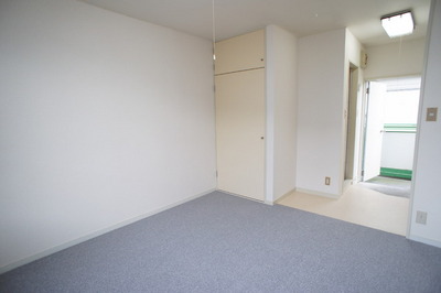 Living and room. It has been installed large storage in the room. 