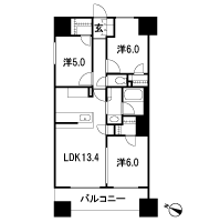 Floor: 3LDK, the area occupied: 68.2 sq m, Price: 27,800,000 yen, now on sale
