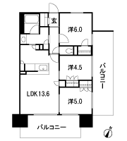 Floor: 3LDK, the area occupied: 64.6 sq m, Price: 37,900,000 yen, now on sale