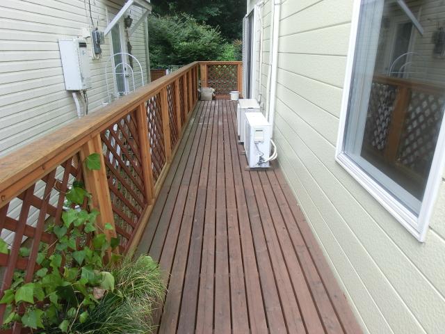 Other. Wood deck