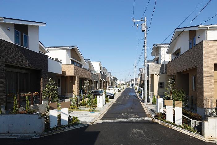 Local appearance photo. Cityscape photo (2013 April shooting) Finally the final 1 House. Furnished model house sale.