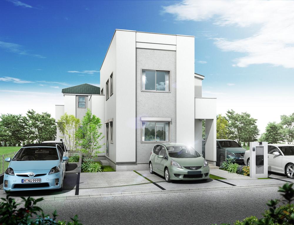 Rendering (appearance). (1, 2, 3 Building) Rendering