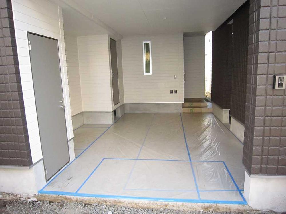 Parking lot. appearance