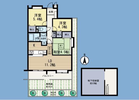 Floor plan. 3LDK+S, Price 14.8 million yen, Occupied area 80.02 sq m , Balcony area 10.32 sq m