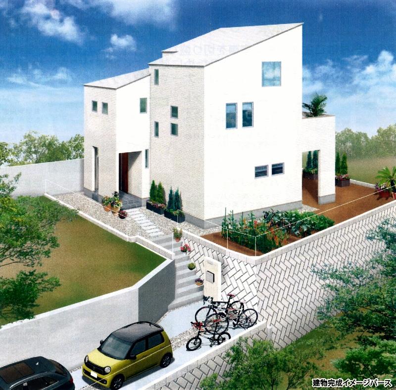 Rendering (appearance). Sunny attached to the south tiers