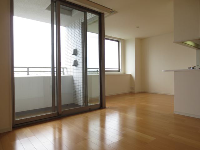 Living and room. It is very bright because the window is large. 