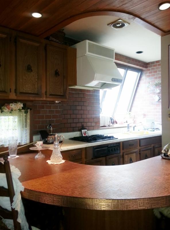 Kitchen. Counter with a dining kitchen
