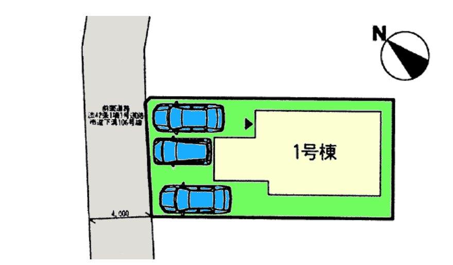 Compartment figure. 29,800,000 yen, 4LDK, Land area 123.22 sq m , Building area 96.05 sq m