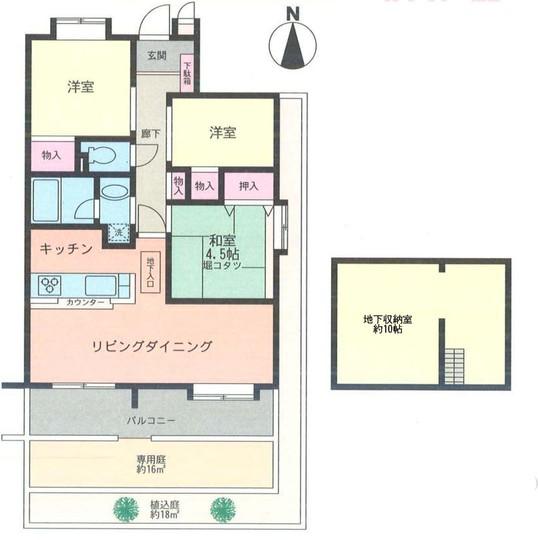 Floor plan. 3LDK+S, Price 14.8 million yen, Occupied area 80.02 sq m , Balcony area 10.32 sq m