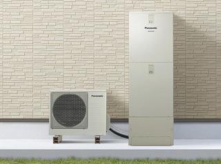 Power generation ・ Hot water equipment. Energy saving in the ECO NAVI.  Until the hot water plus from hot water beam, Control in all automatic. Eco Cute is using the electricity, Collected heat in the atmosphere, Since the efficiency of well water heater to boil water, It is possible to significantly reduce the emissions of CO2 while using plenty of hot water.  In order to boil water using the heat of the air efficiently, It requires less electricity bill. Moreover, in order to use the cheaper nighttime power, You can significantly reduce hot water costs.  ※  There is the case that manufacturers and specifications are changed.