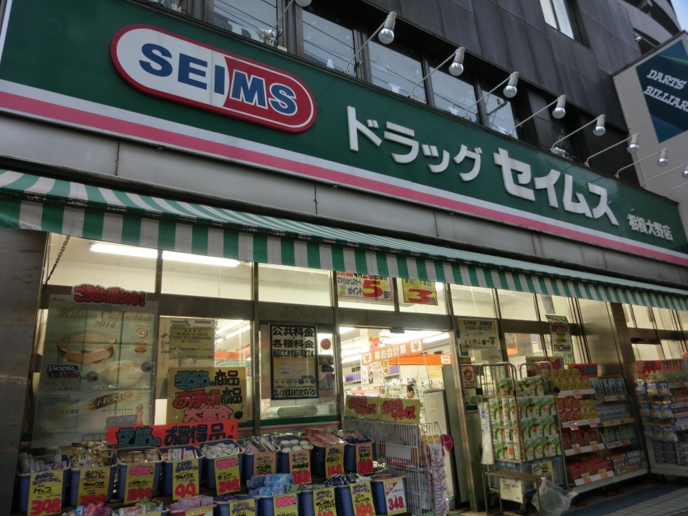 Dorakkusutoa. Drag Seimusu Sagamiono shop 73m until the (drugstore)